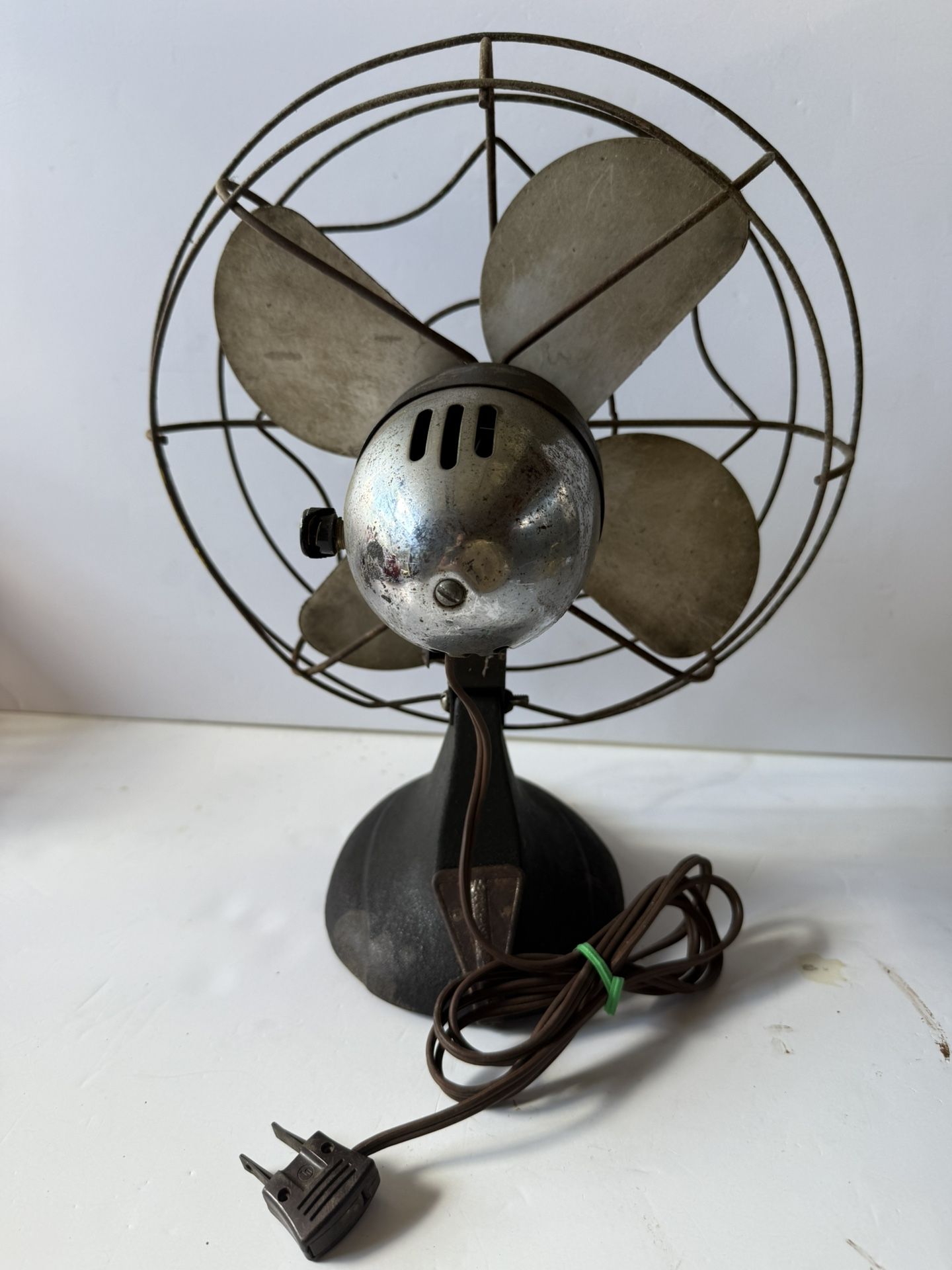 Vtg Mastercraft Fan Model 1005 W/Metal Blade Works - photo 3