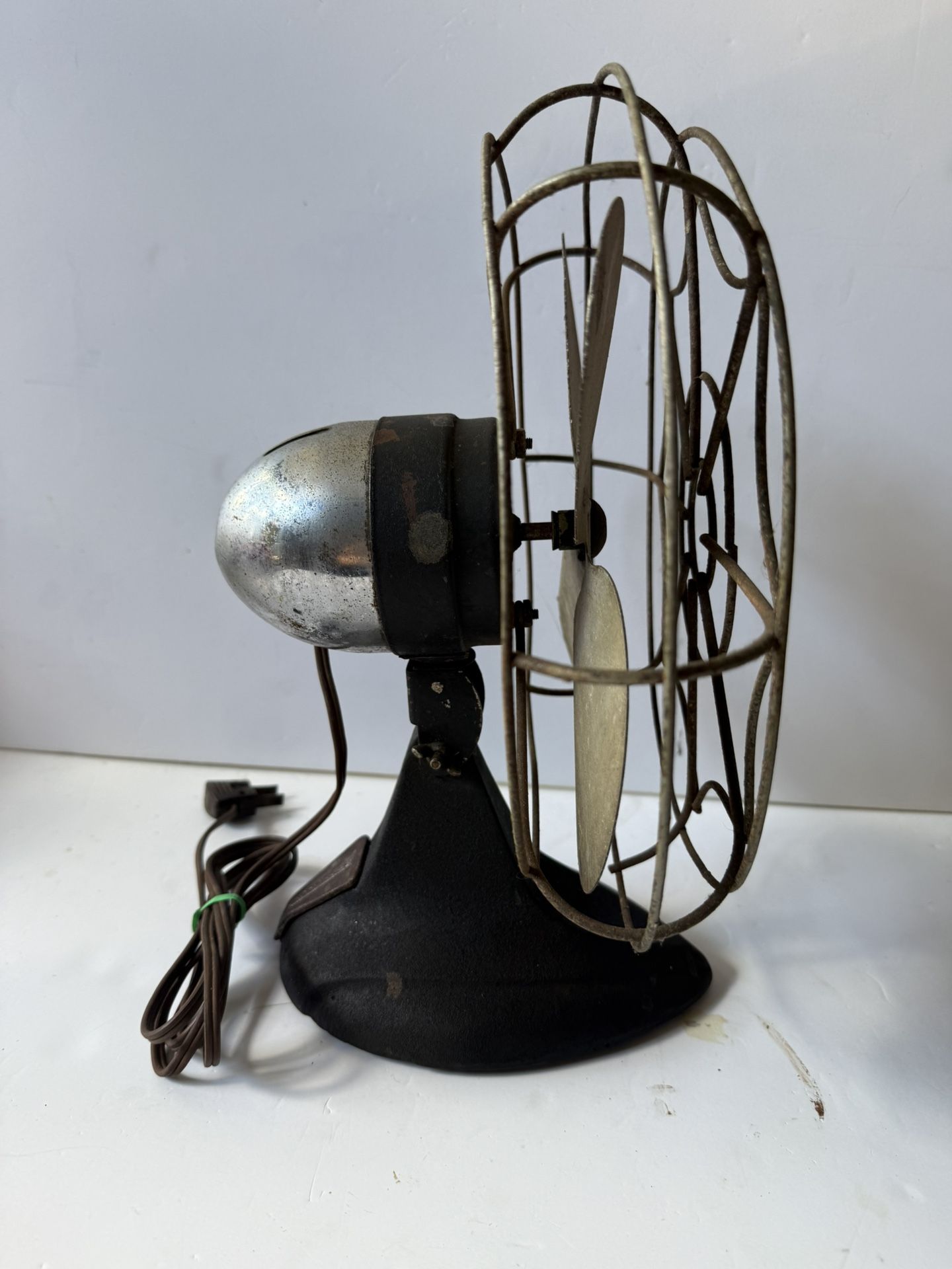 Vtg Mastercraft Fan Model 1005 W/Metal Blade Works - photo 4