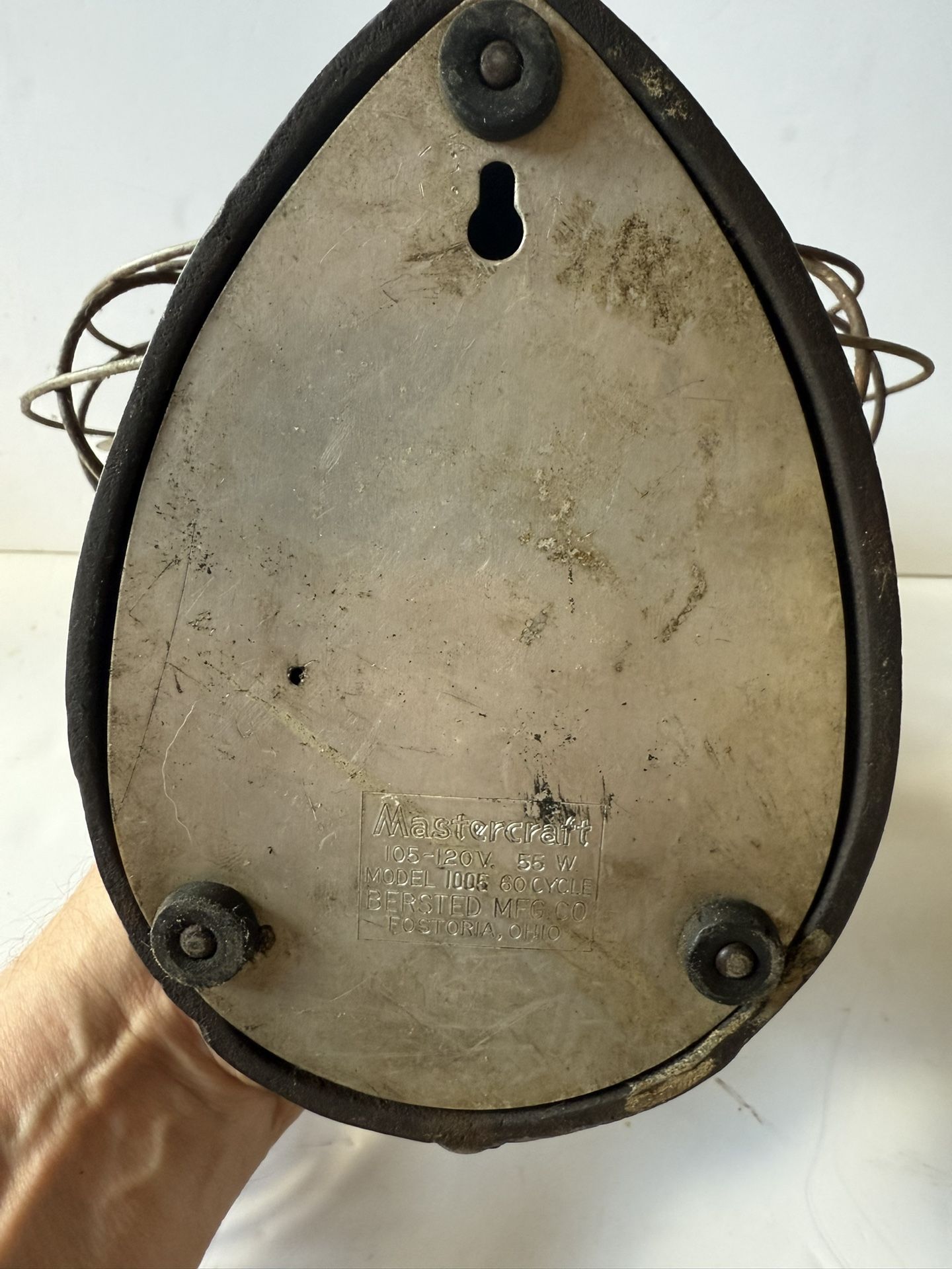 Vtg Mastercraft Fan Model 1005 W/Metal Blade Works - photo 5