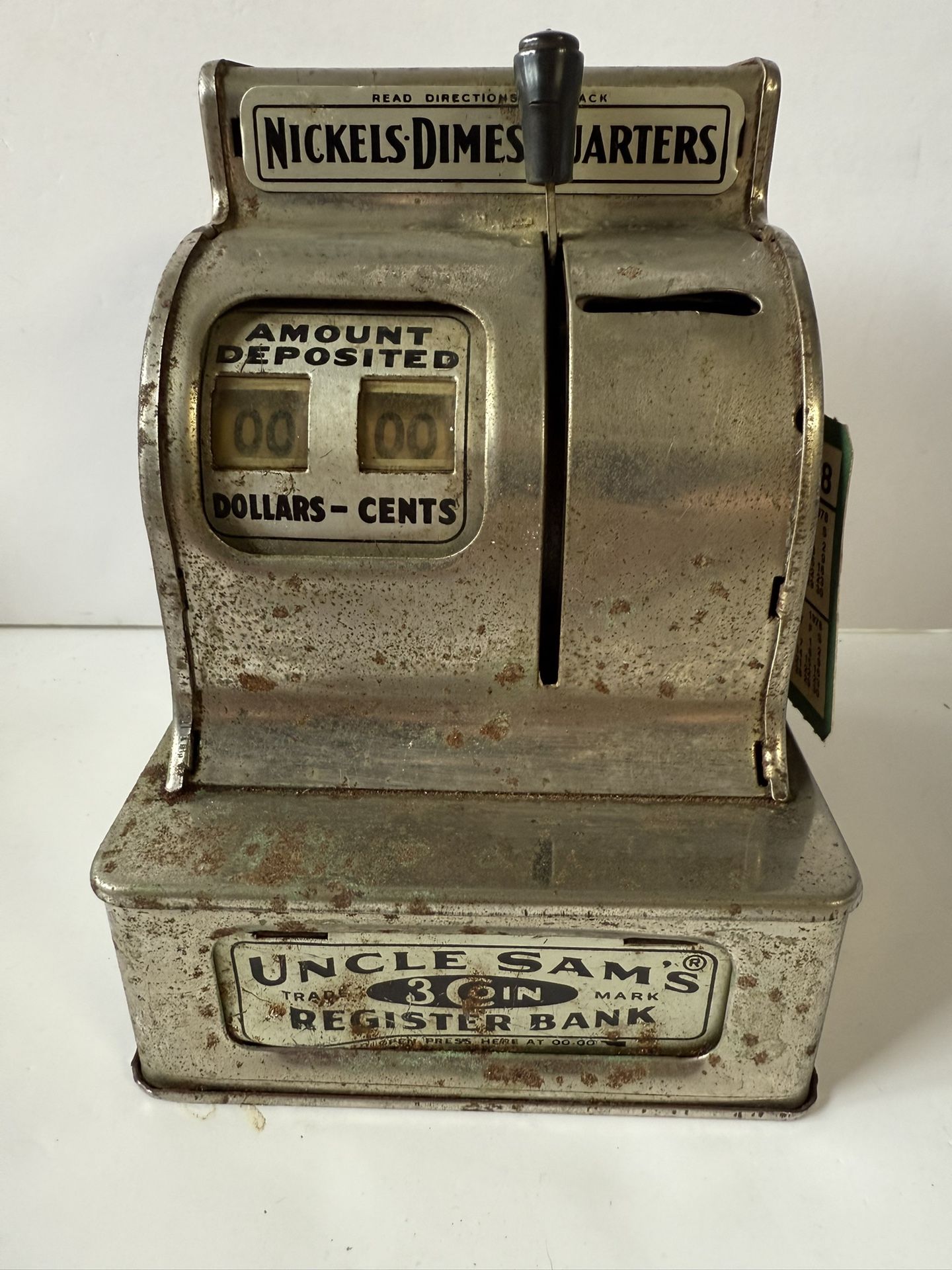 Vintage Toy Bank Cash Register