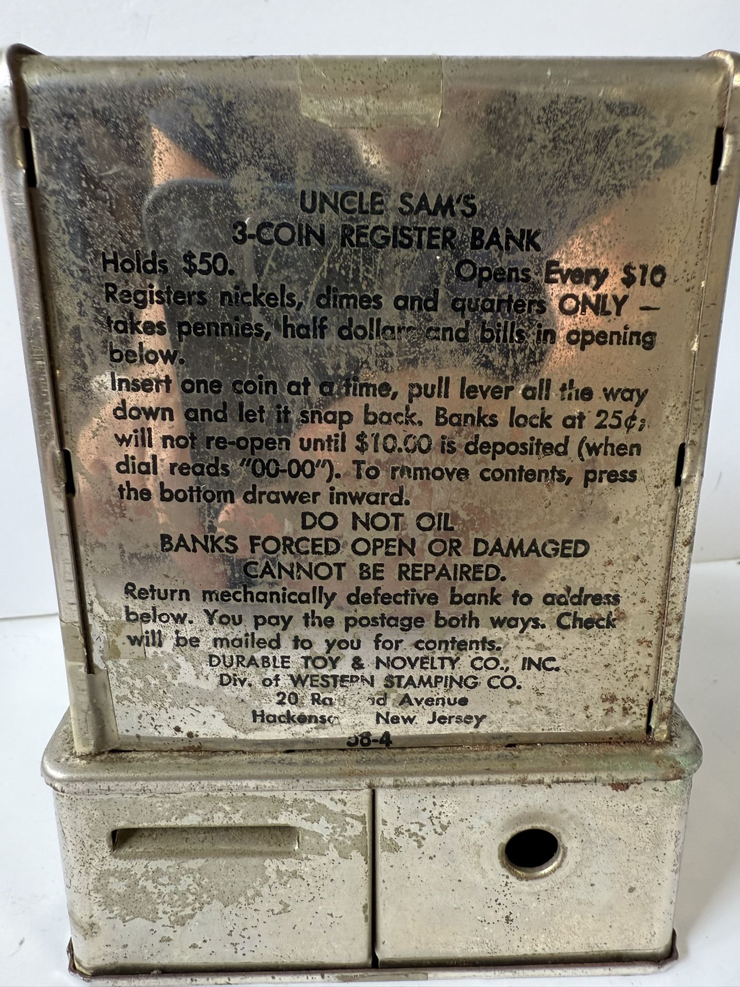 Vintage Toy Bank Cash Register - photo 3