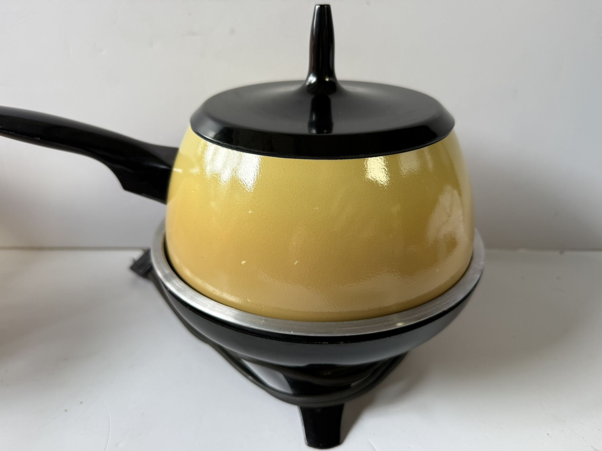 Vintage Oster Electric Fondue Set Model 701-01A Gold - photo 4