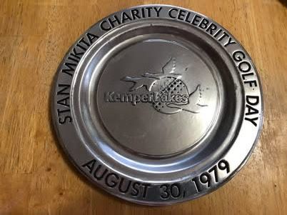 Chicago Blackhawks Stan Mikita Golf Trophy - Harold "Mush" March