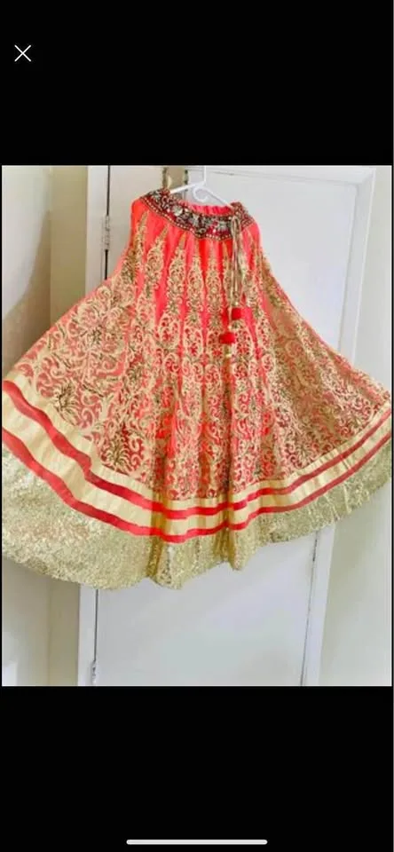 Beautiful 😍 brand new heavily embellished lehnga thumbnail