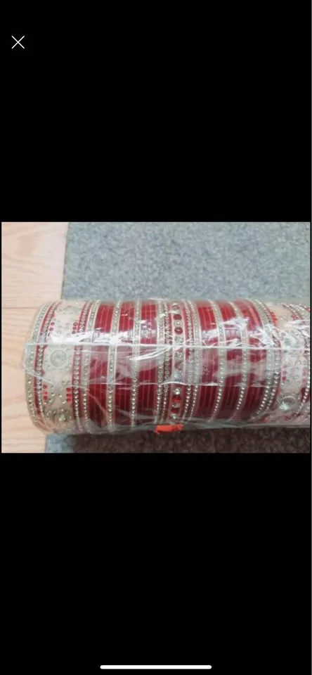 Brand new beautiful 😍 bridal bangles image indicator(3)