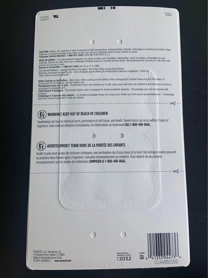 Duracell 2032 Batteries - 12 Pack or Individual - photo 2