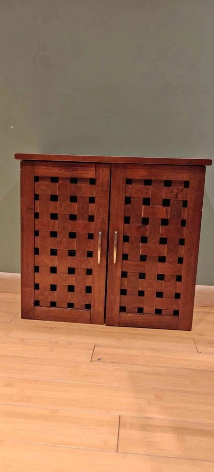 Wooden wall mount cabinet