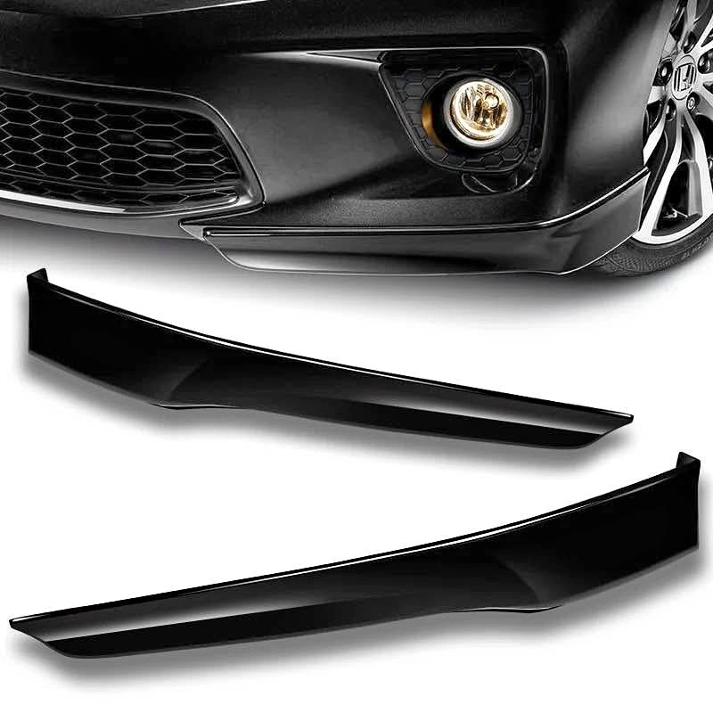 2013-2015 Honda Accord Coupe Front HFP Lip (Crystal Black Pearl)
