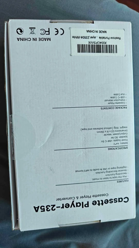 Reshow Cassette Player/Rec/Transfer - photo 3