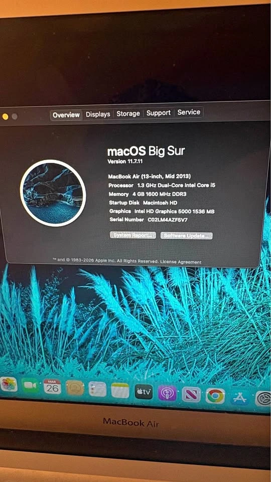 MacBook Air 13 inch (OBO)