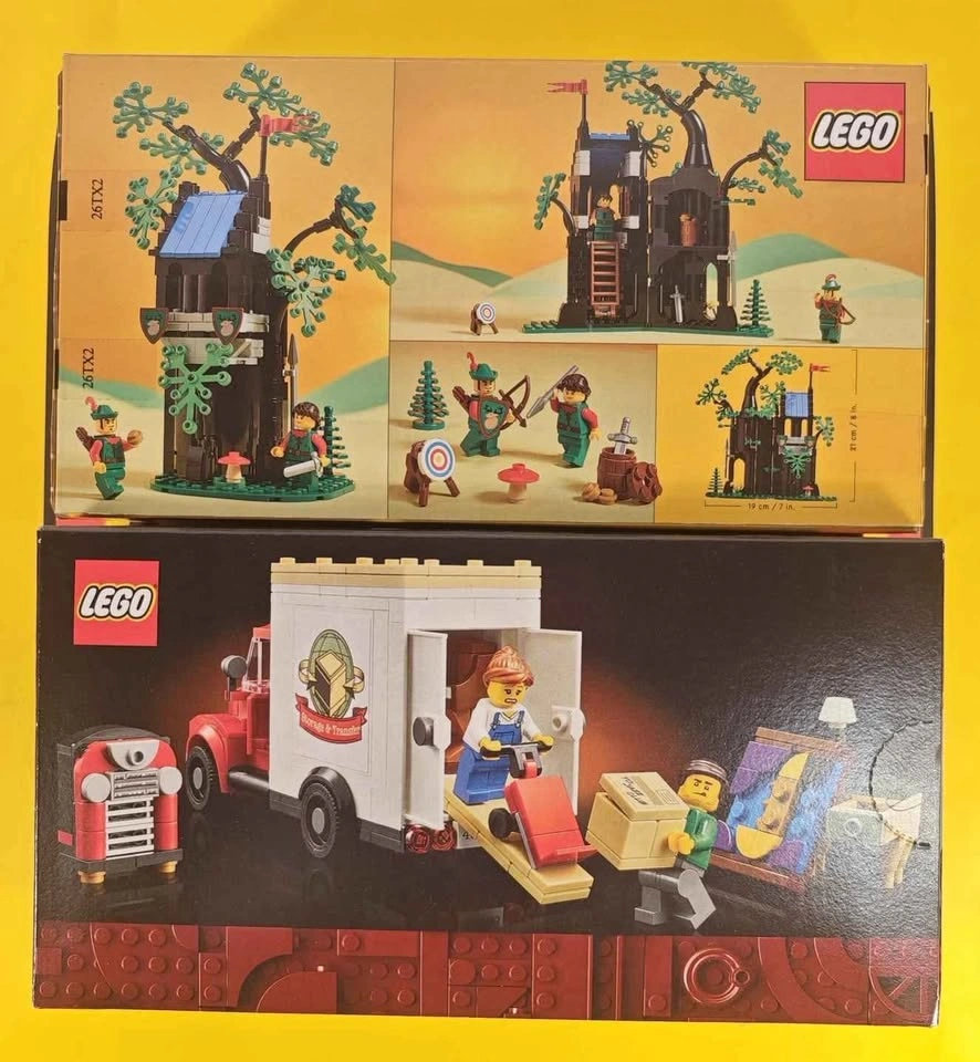 Lego Icons 40567 Forest Hideout & 40586 Moving Truck BNIB - photo 2