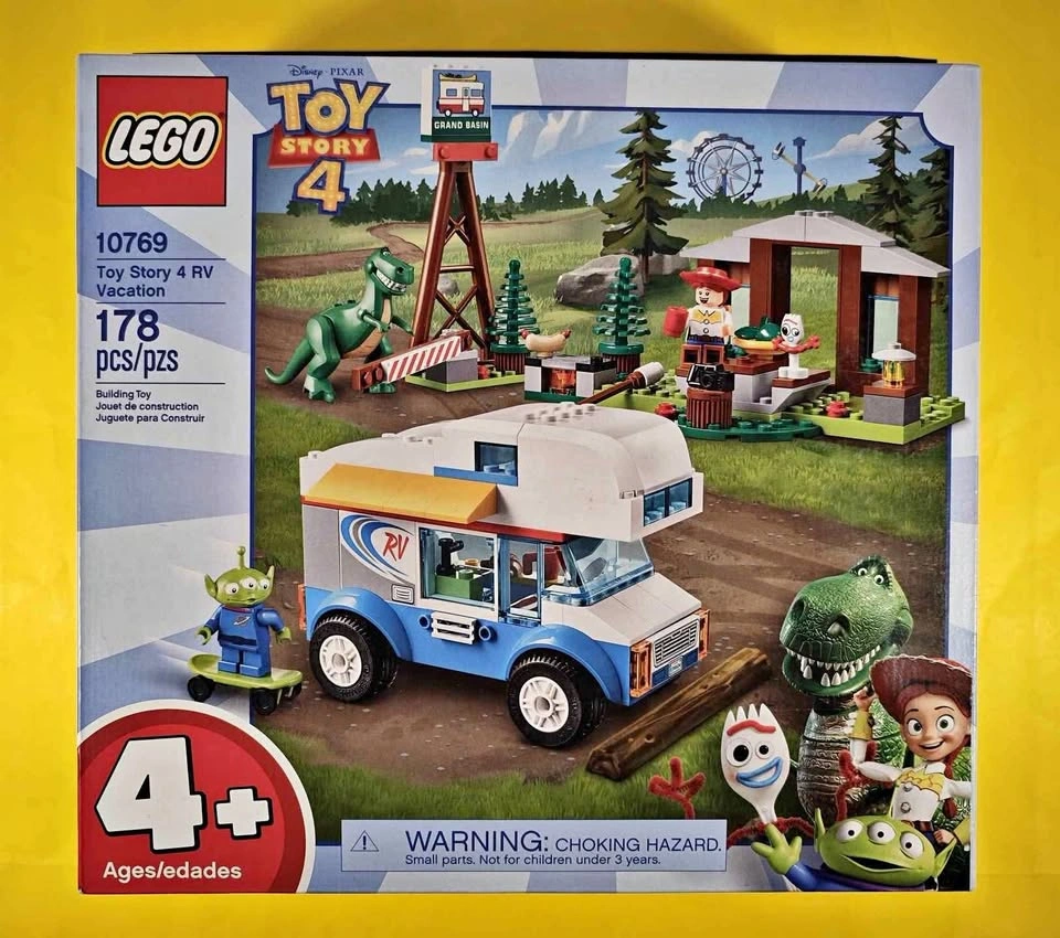 LEGO Toy Story 4 RV Vacation 10769 w/ Forky & Rex - Retired