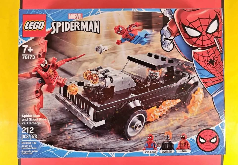 Lego Marvel 76173 Spider-Man & Ghost Rider vs Carnage Retired