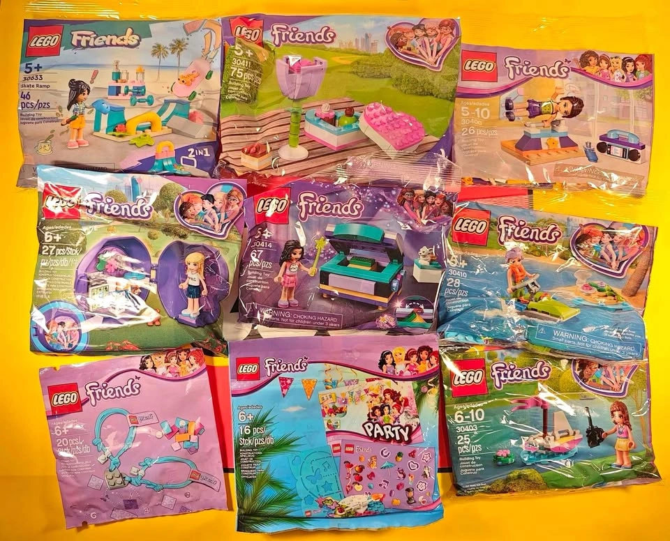Lego Friends Polybags 30403/30410/30411/30414