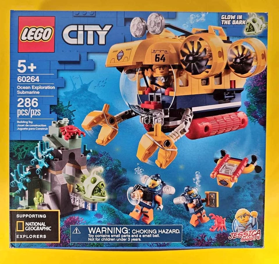 Lego City Deep Sea Ocean Exploration Submarine 60264