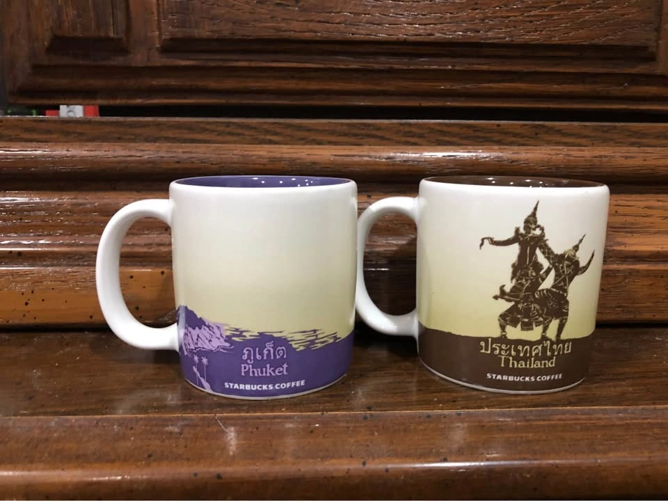 Starbucks Collector Series Phuket Thailand Espresso Mugs (2oz) - photo 3