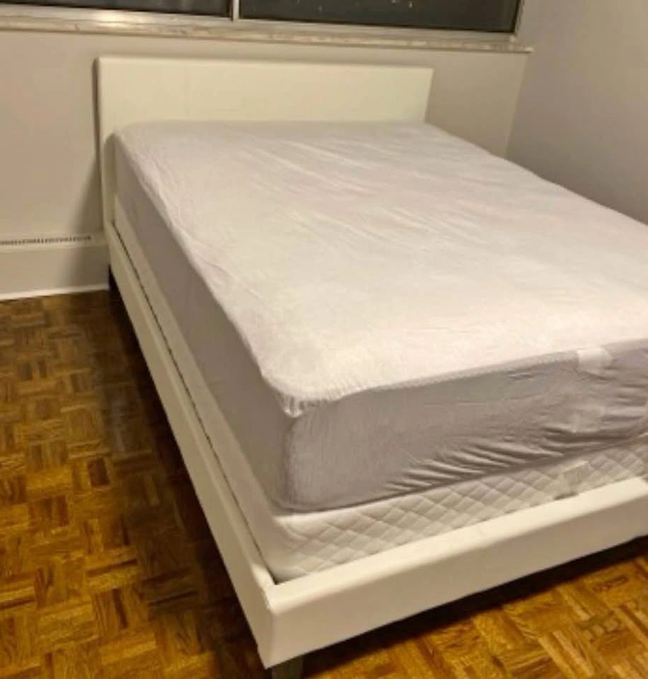 Queen Bed Frame / Box Spring / Mattress