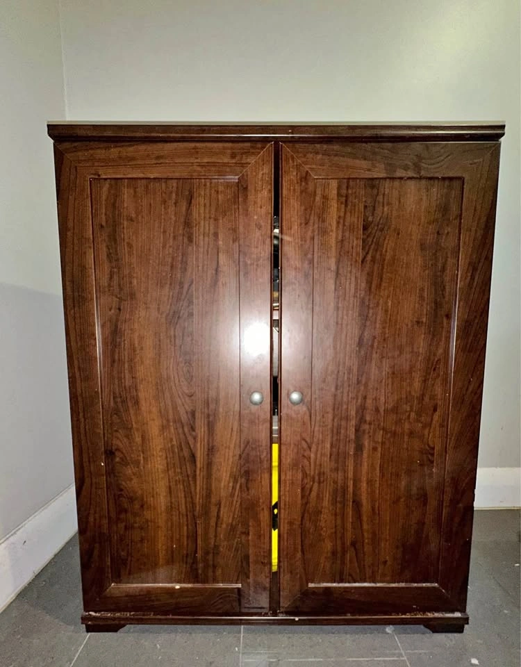 Dark Brown Storage Cabinet