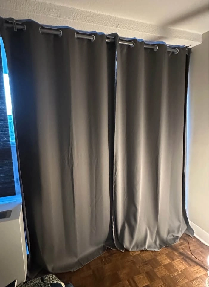 Grey Curtains and Blinds - photo 3