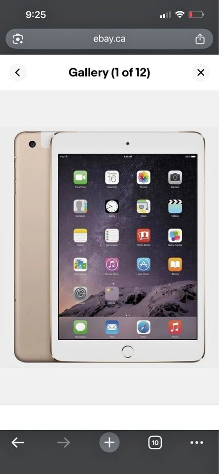 iPad mini 3 LTE (discontinued model) - perfect working condition