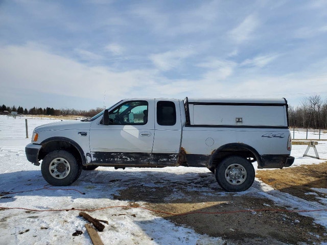 2001 Ford F-150 with canopy - runs and drives - photo 2