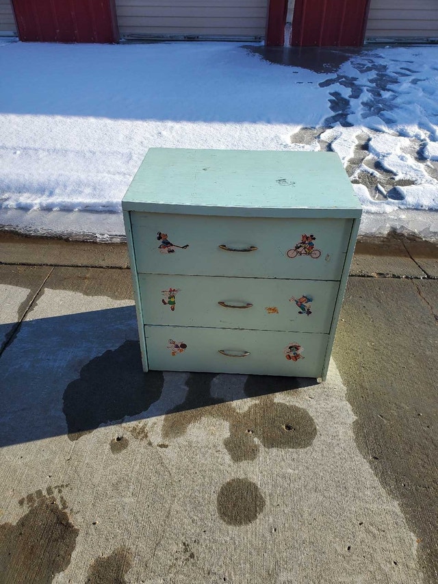 Kids Dresser - 3 drawer