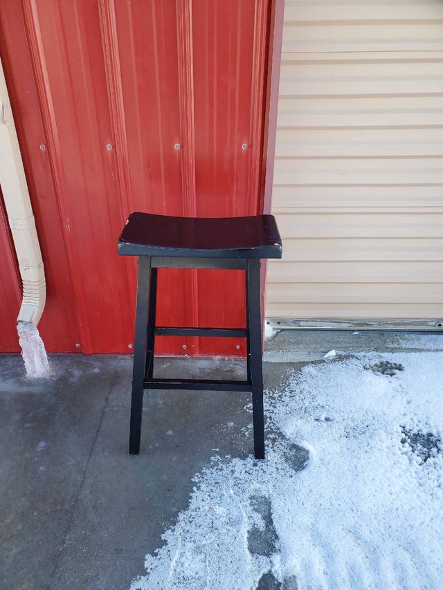 Black Bar Stool