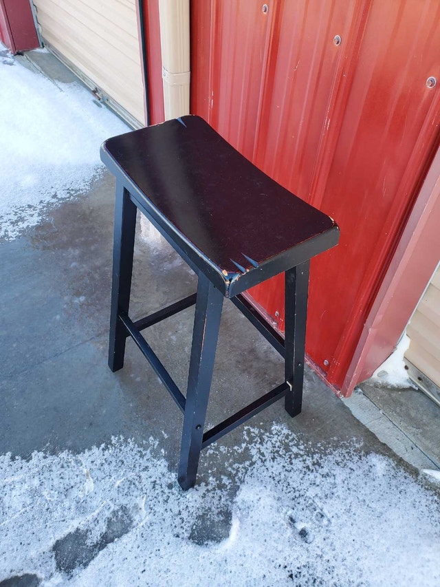 Black Bar Stool - photo 2