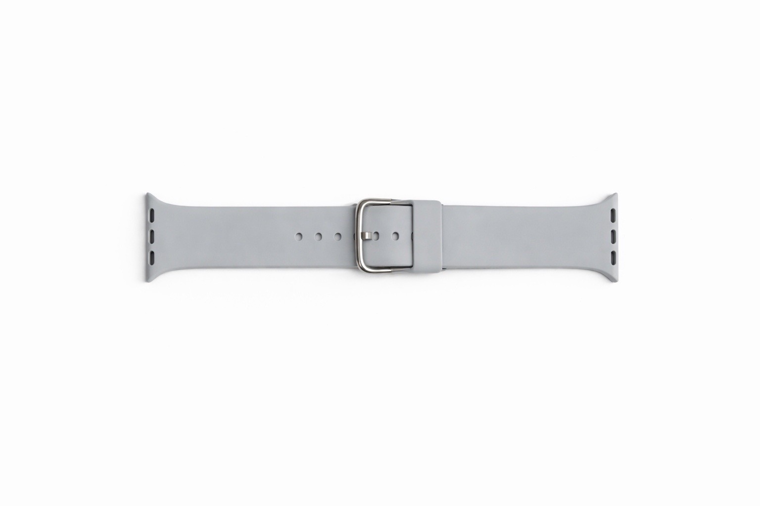Gray Silicone Strap for Apple Watch 42/44/45/49mm