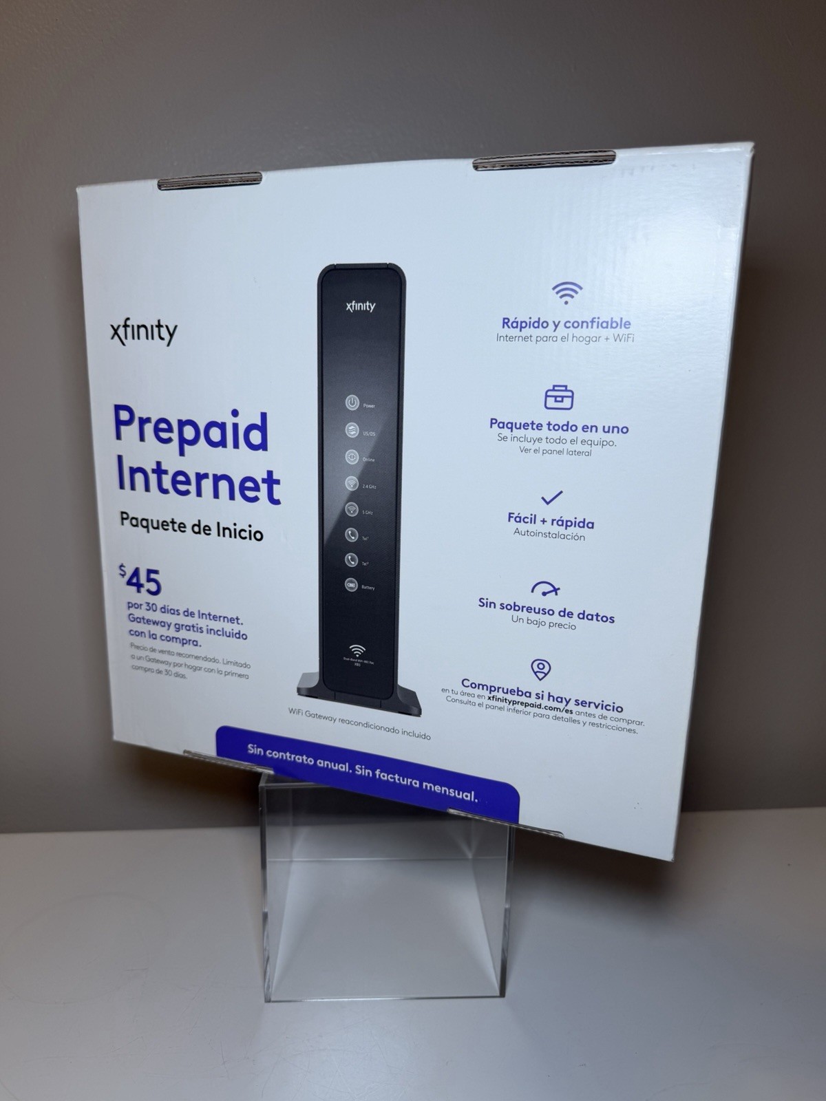 Xfinity Router-Modem Combo Wi-Fi Cable Modem Black - photo 2