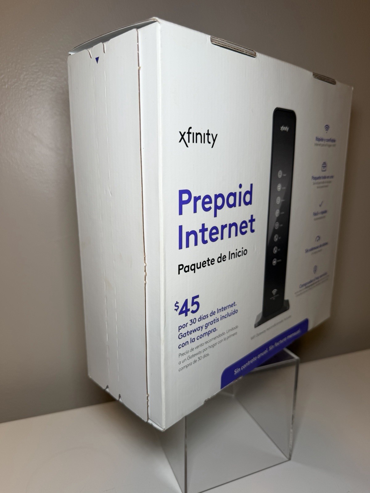 Xfinity Router-Modem Combo Wi-Fi Cable Modem Black - photo 3