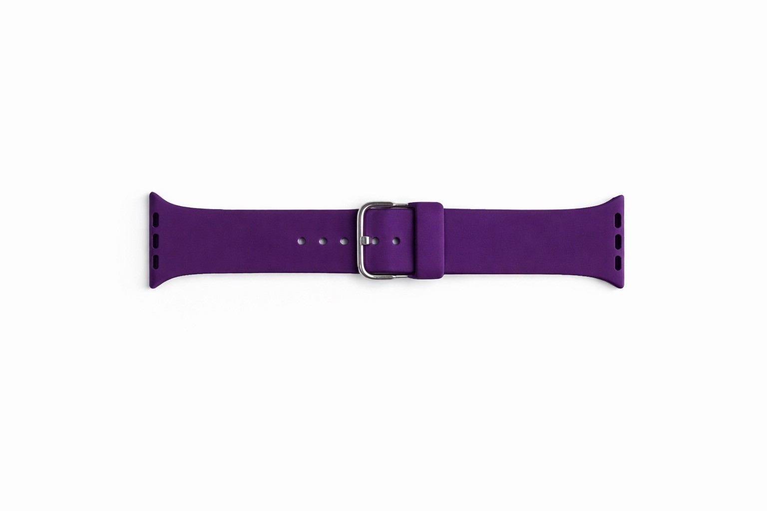 Purple Silicone Strap for Apple Watch 42/44/45/49mm