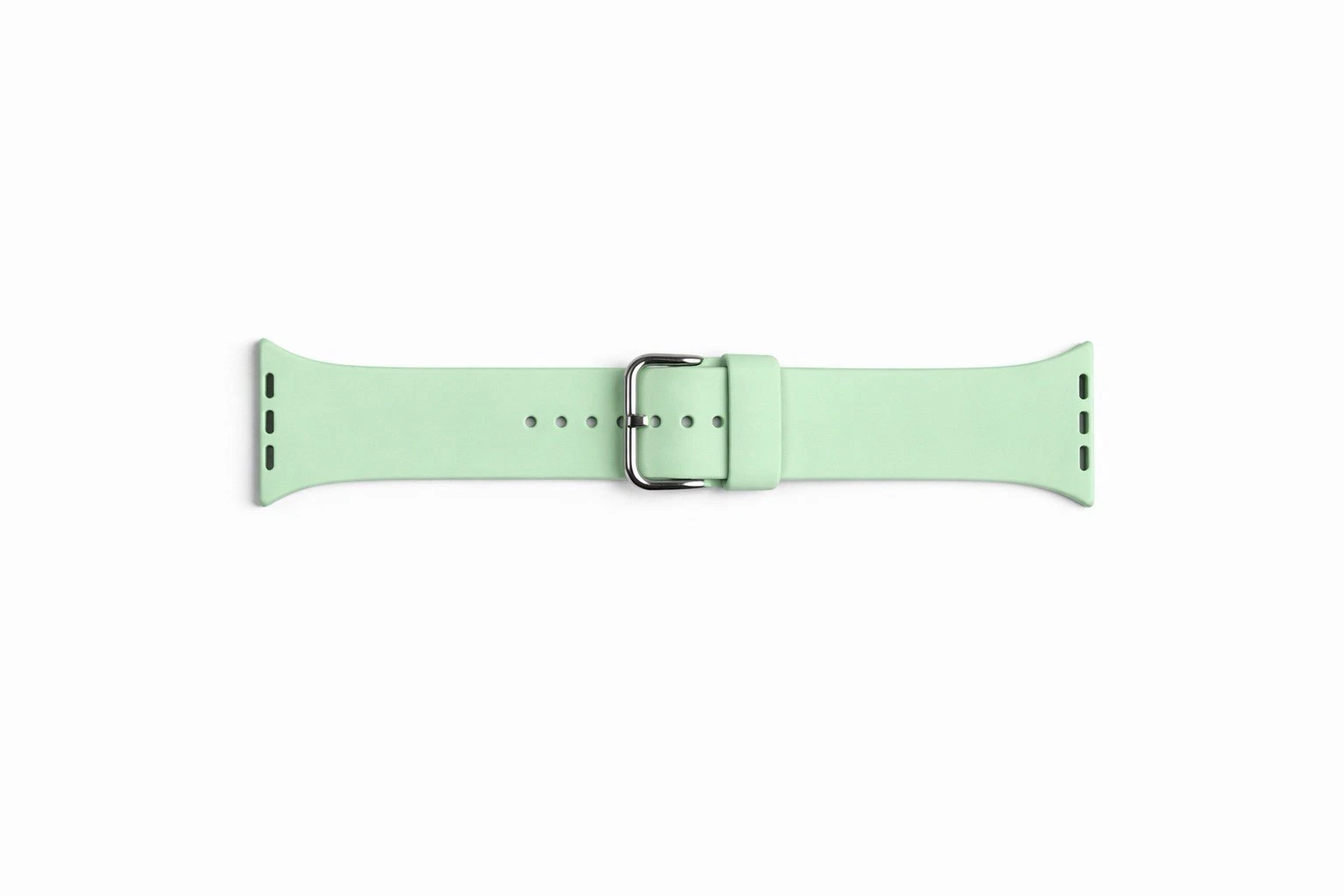 Green Silicone Strap for Apple Watch 42/44/45/49 mm