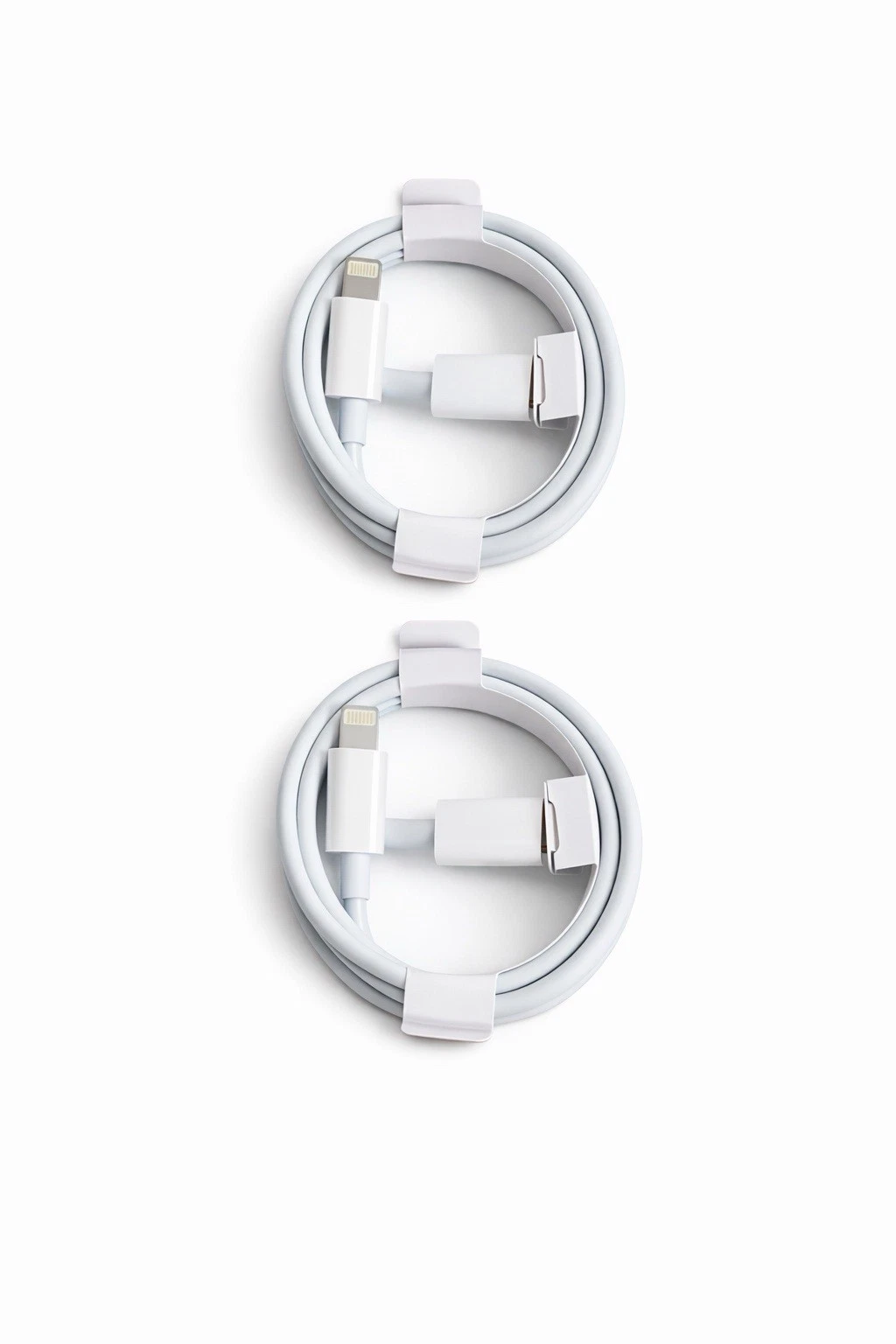 Lot of 2 Charging Cables White Fast Charger Cord for iPhone 6 to