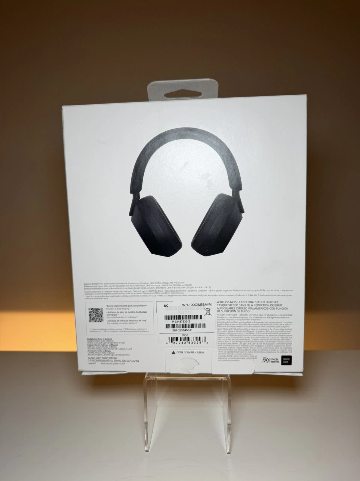 Sony WH-1000XM5SA Headphones - New Open Box - photo 3