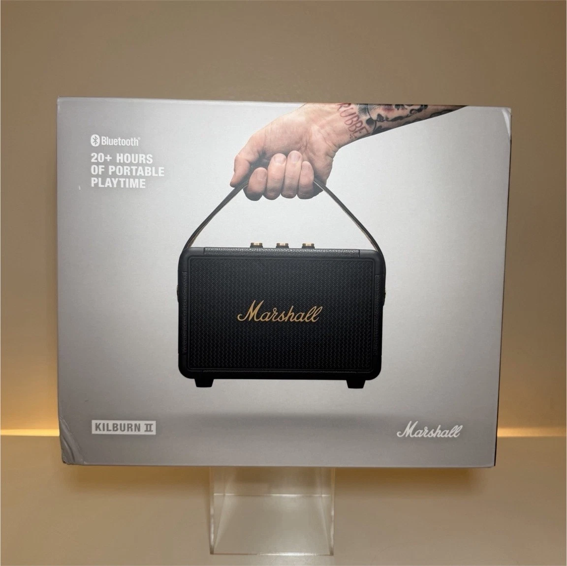 Marshall Kilburn II Portable Bluetooth Speaker Water Resistant B