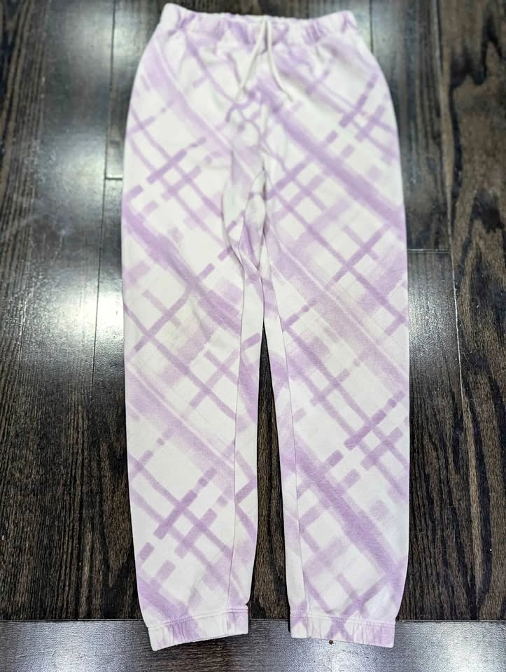 Lazypants Plaid Sweatpants – Size 10 💜