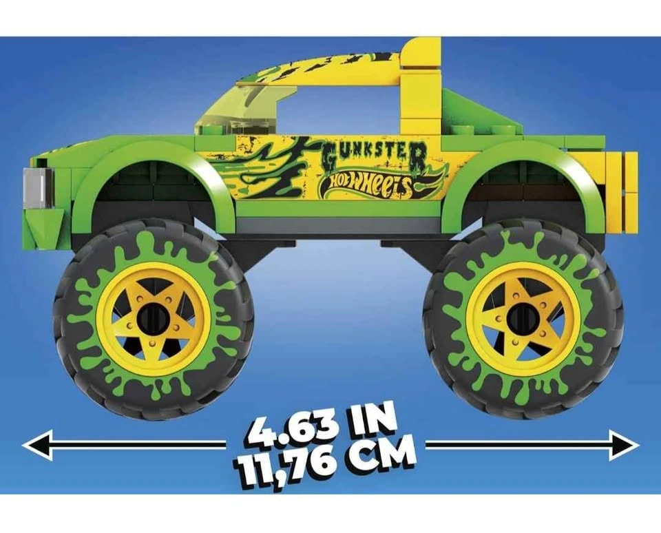 Mega Hot Wheels Monster Truck "Gunkster" - photo 3