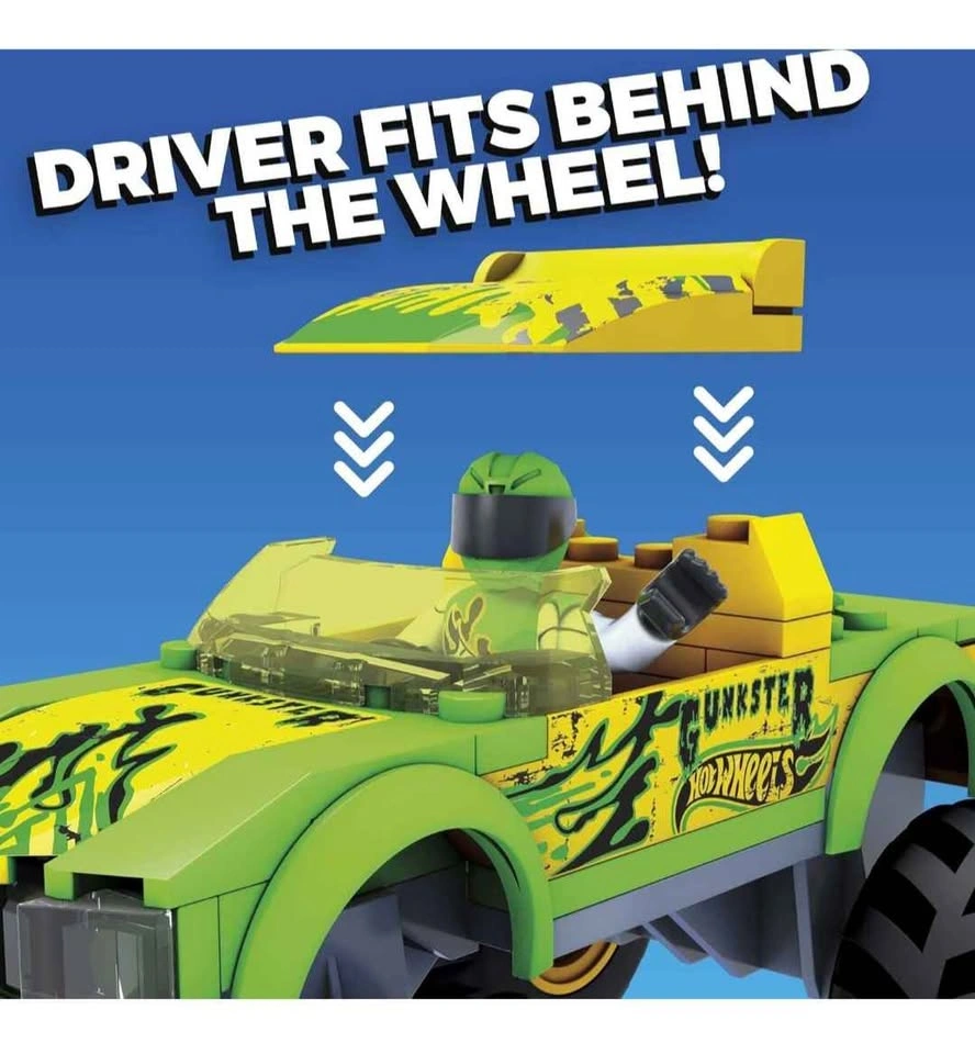 Mega Hot Wheels Monster Truck "Gunkster" - photo 4