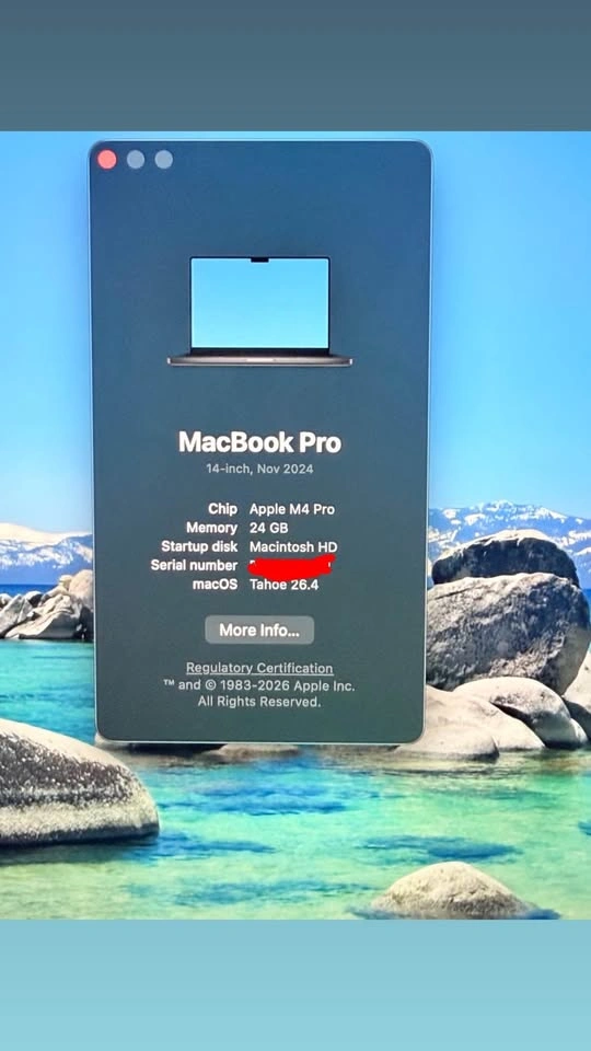 MacBook M4 Pro (24GB RAM, 512GB Storage) + Apple Warranty - photo 3