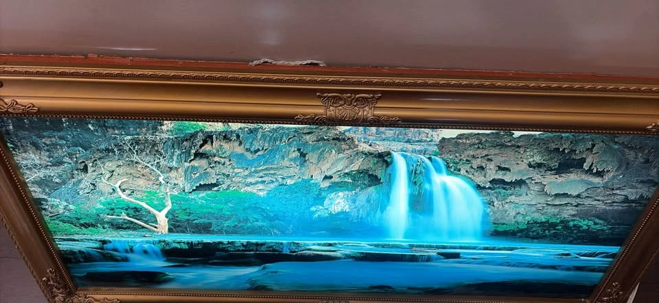 Beautiful Light-Up Wall Frame – Waterfall Scenery - photo 3