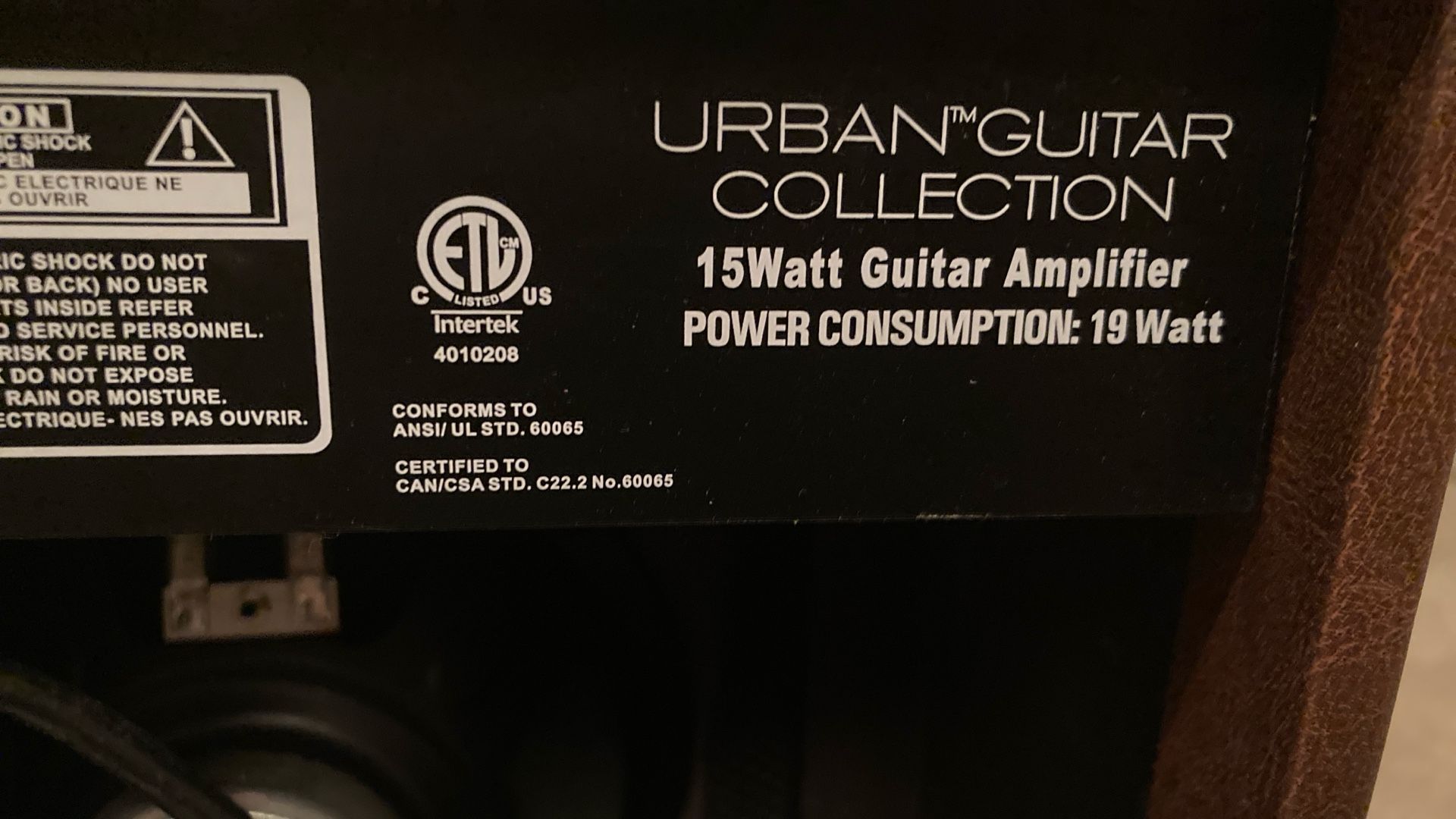 Urban 15w Guitar Amp w/Reverb - photo 2