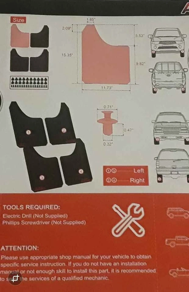 Premium Mud Flaps - photo 4