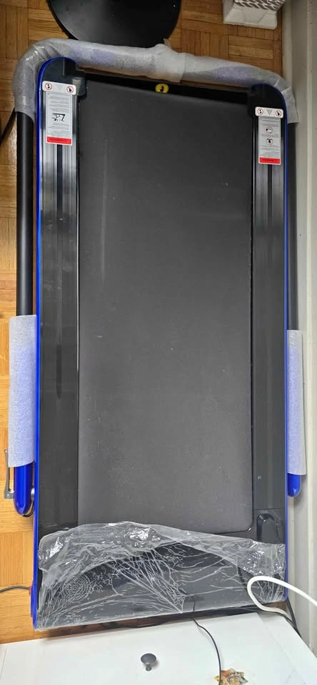 Goplus 2 in 1 Folding Treadmill, 2.25HP Under Desk Electric Trea