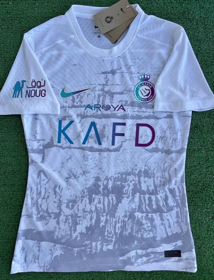 Cristiano Ronaldo- Al-Nassr FC 2023-3rd Kit Jersey - White