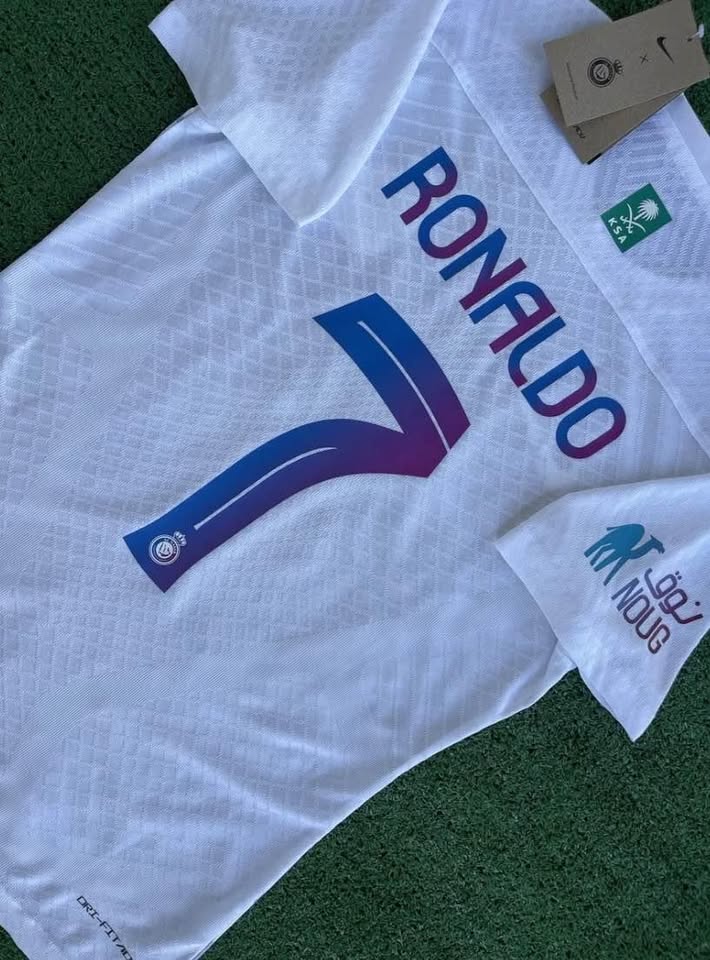 Cristiano Ronaldo- Al-Nassr FC 2023-3rd Kit Jersey - White - photo 5