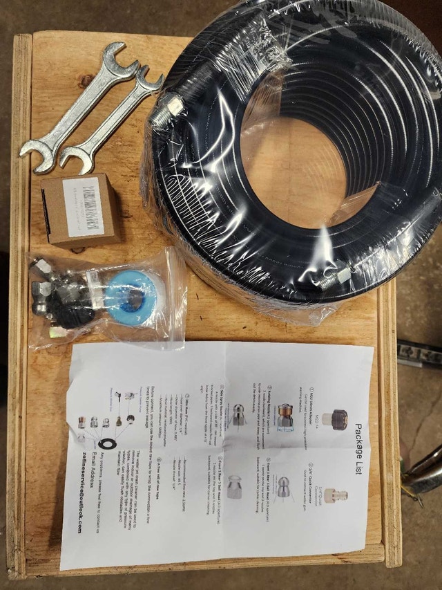 Sewer Line Jetter Kit for Pressure Washer - photo 2
