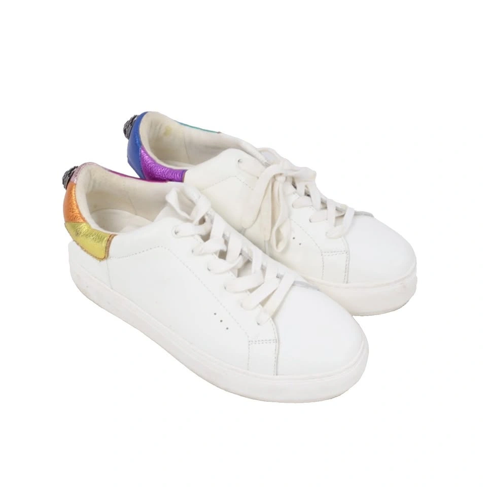 Kurt Geiger London Laney Eagle White Leather Sneakers Size 39 - photo 2