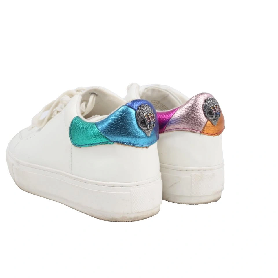 Kurt Geiger London Laney Eagle White Leather Sneakers Size 39 - photo 3