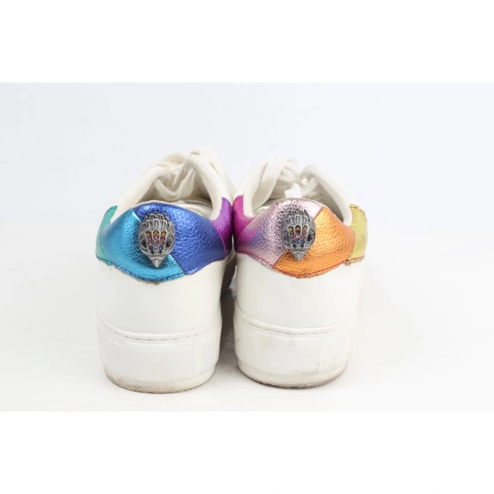 Kurt Geiger London Laney Eagle White Leather Sneakers Size 39 - photo 5